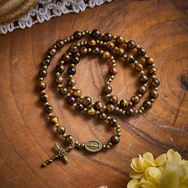 SolaceBeads Natural Tiger&