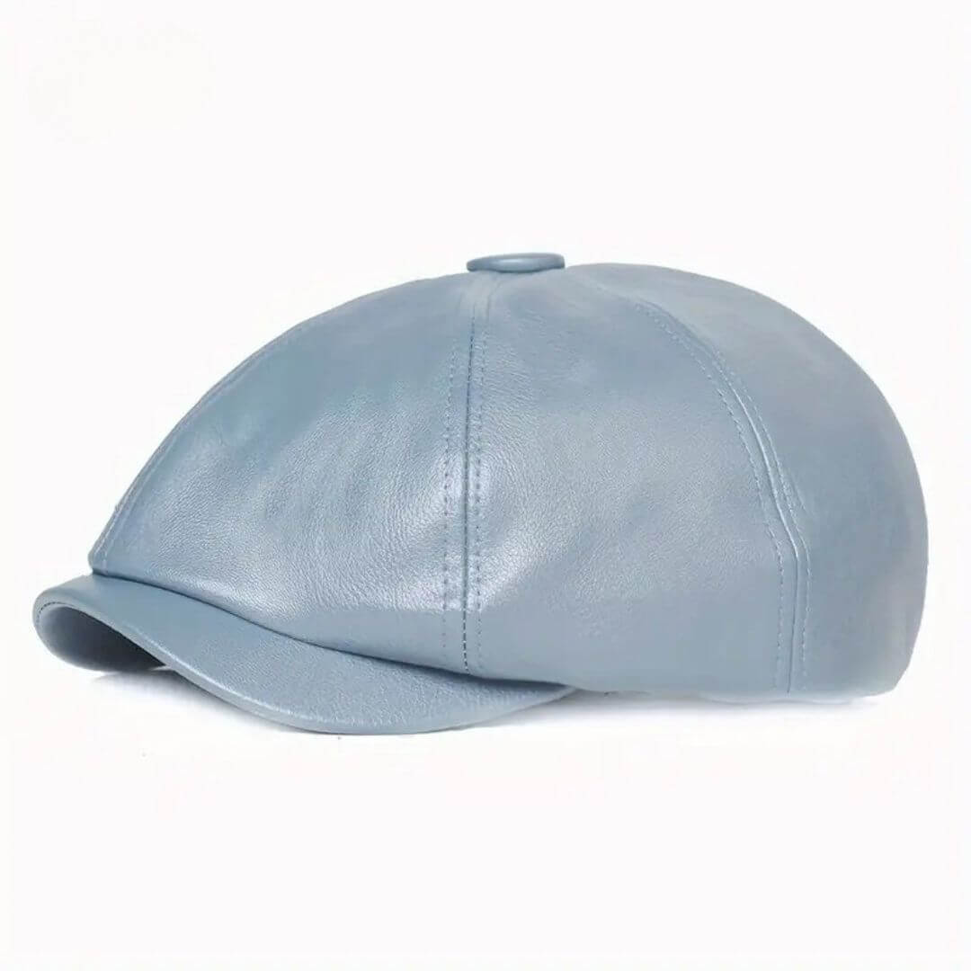 Leather Flat Cap | MONACO