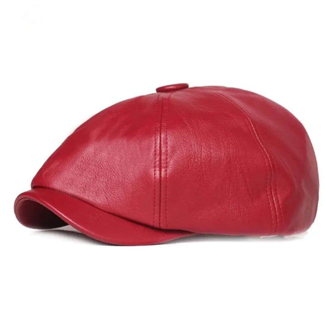 Leather Flat Cap | MONACO