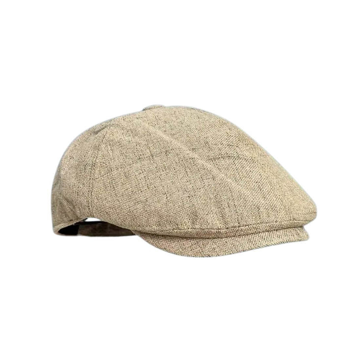 Linen Blend Flat Cap | MUNICH