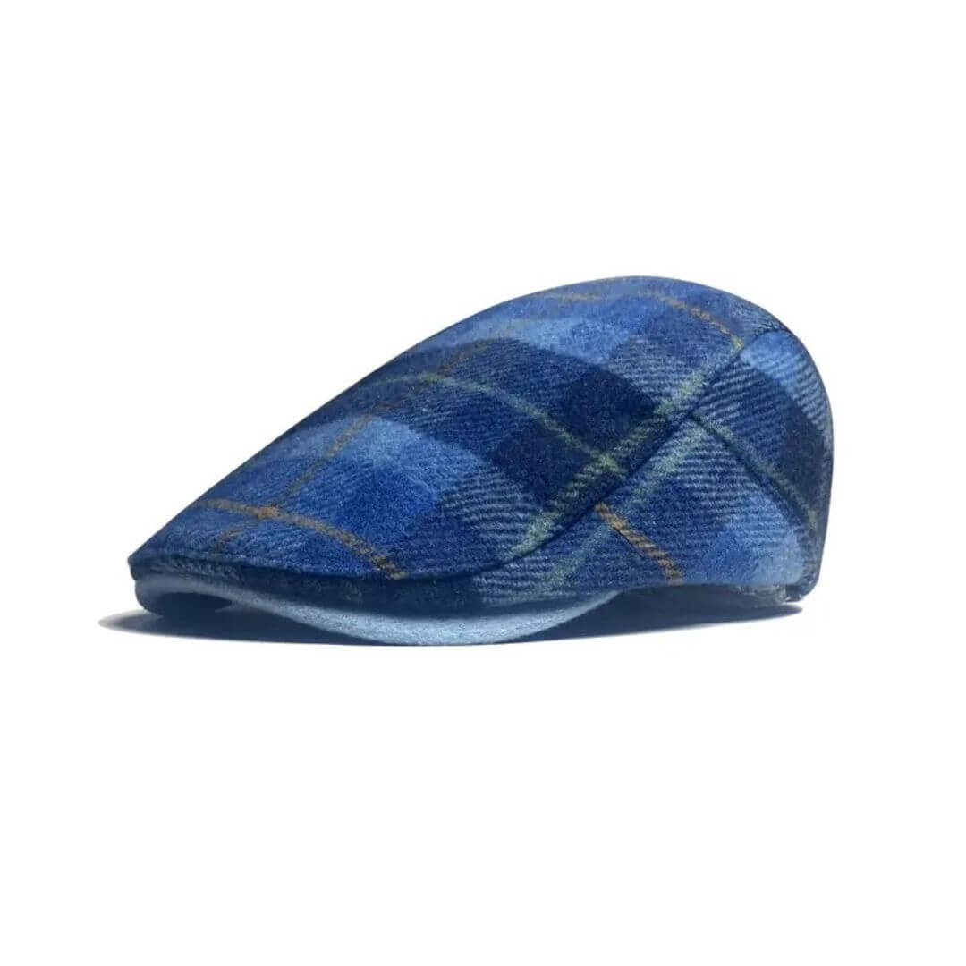 Wool Blend Flat Cap | GLACIER
