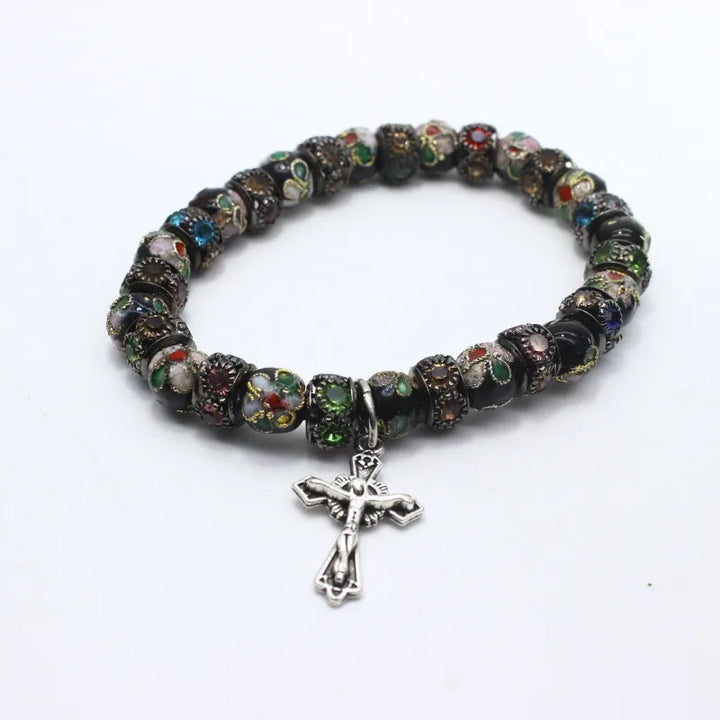 For Unisex Zinc Bracelets Featuring Artificial Gemstones with Silver Plated Electroplated Finish - Nihaojewelry
