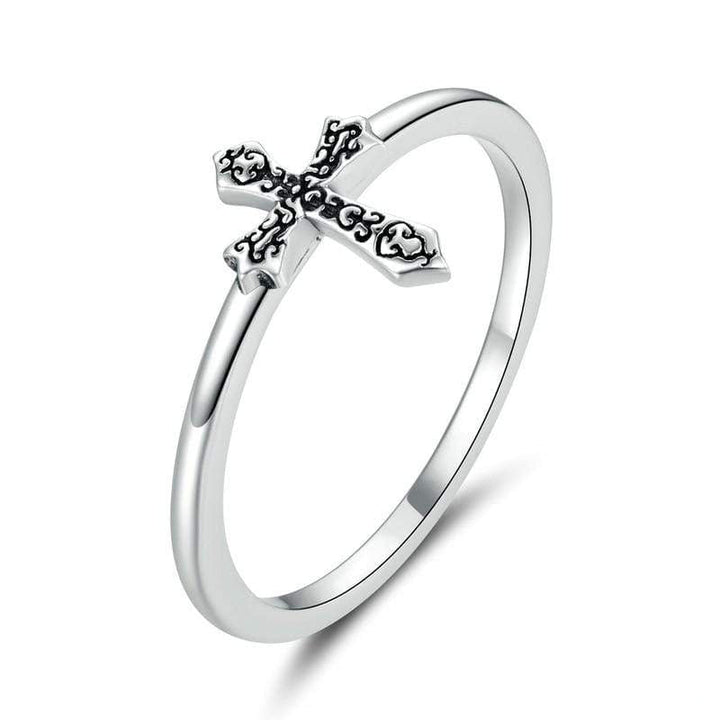 Christian Ring Retro (Silver)