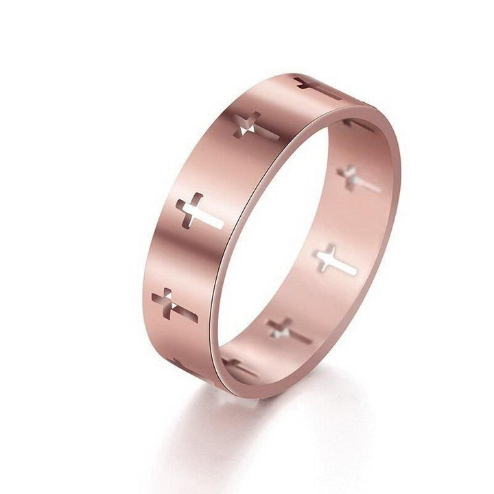 Christian Ring Carved