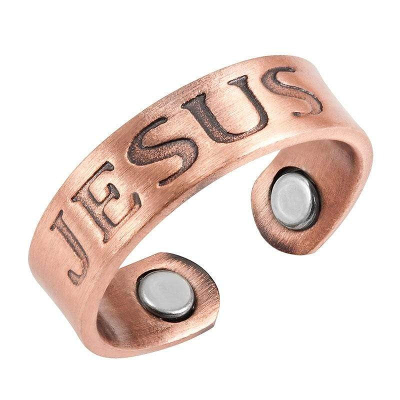 Christian Ring Antique Copper