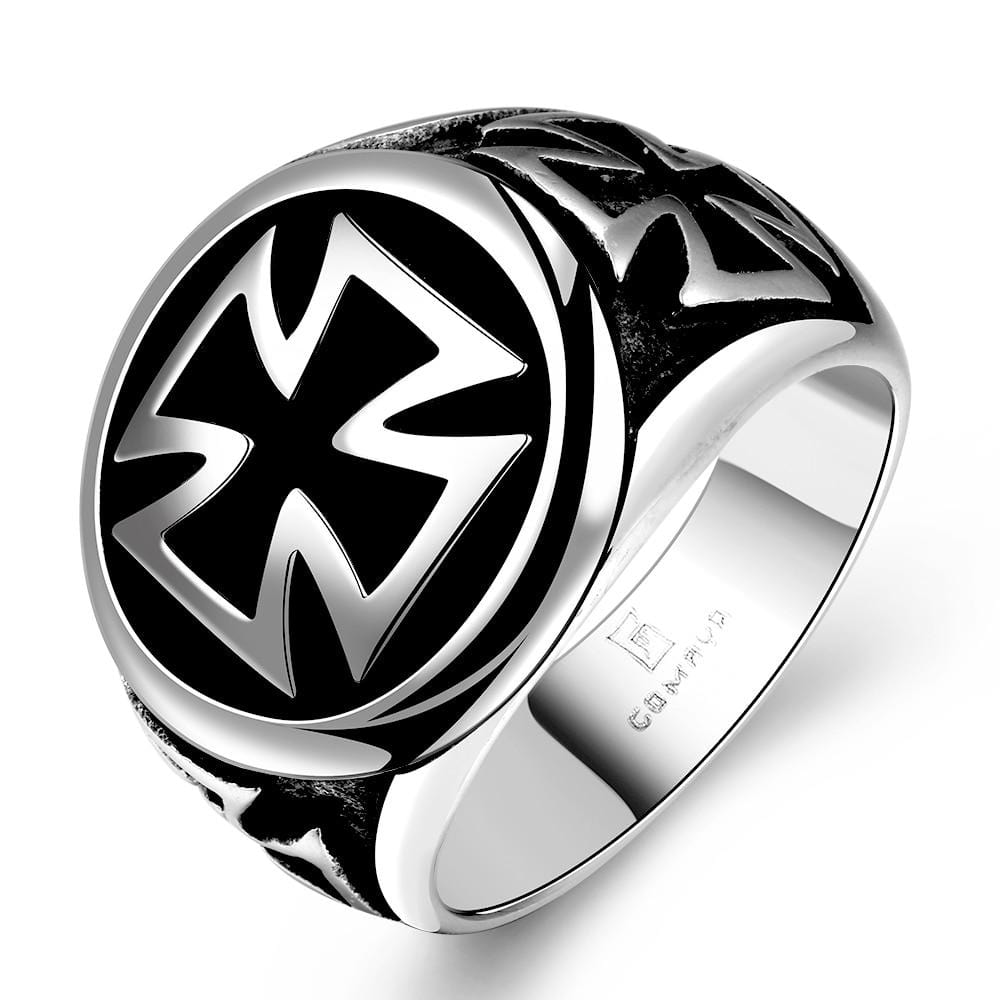 Christian Ring Maltese Cross