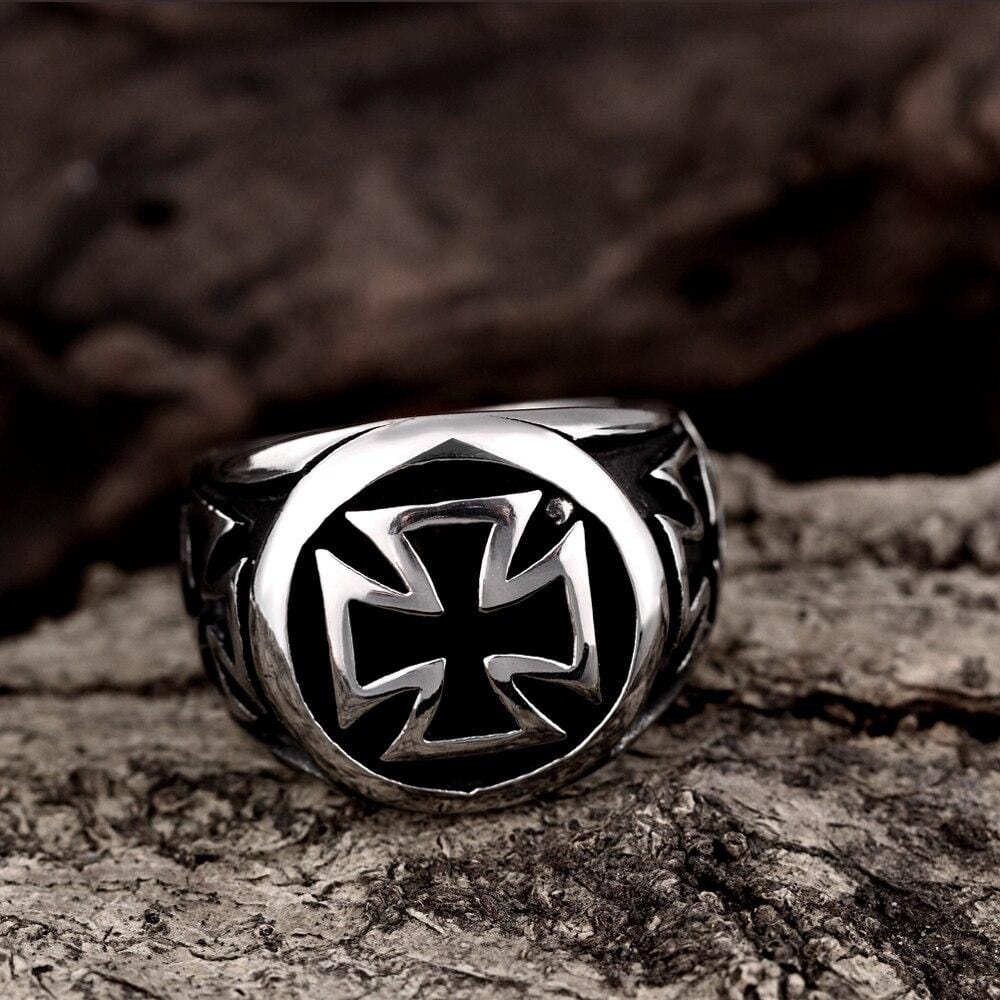 Christian Ring Maltese Cross