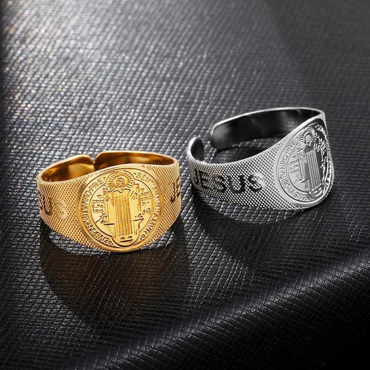 Christian Ring St Benedict