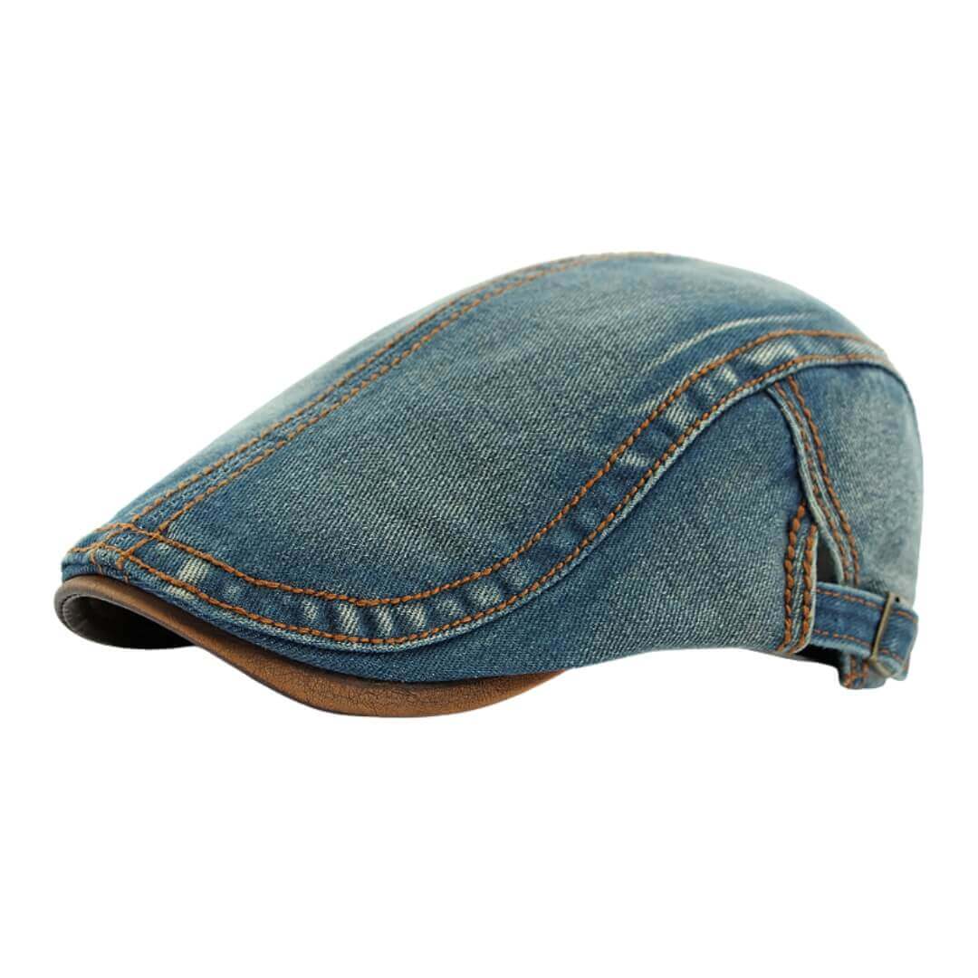 Denim Flat Cap | MONROE