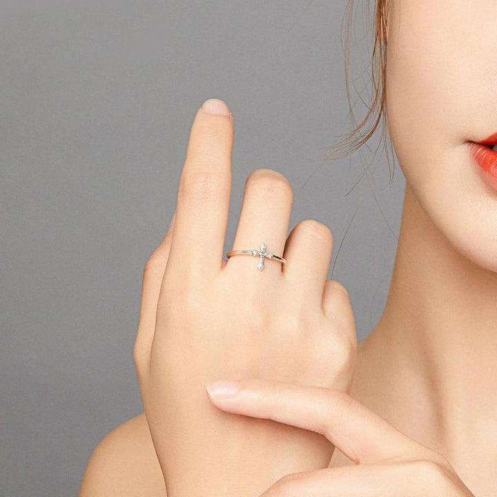 Christian Ring Retro (Silver)