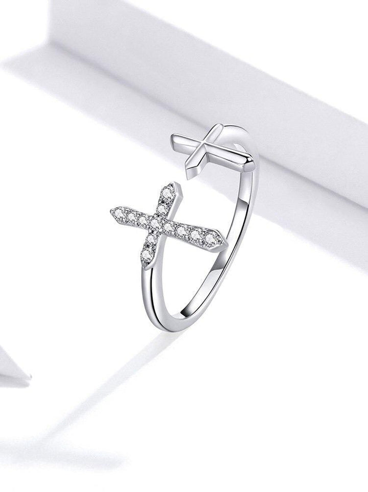 Christian Ring Duo Ring (Silver)
