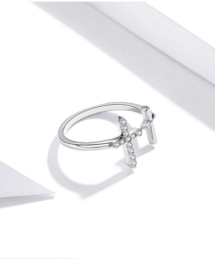 Christian Ring Duo Ring (Silver)