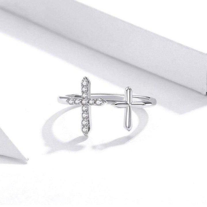 Christian Ring Duo Ring (Silver)