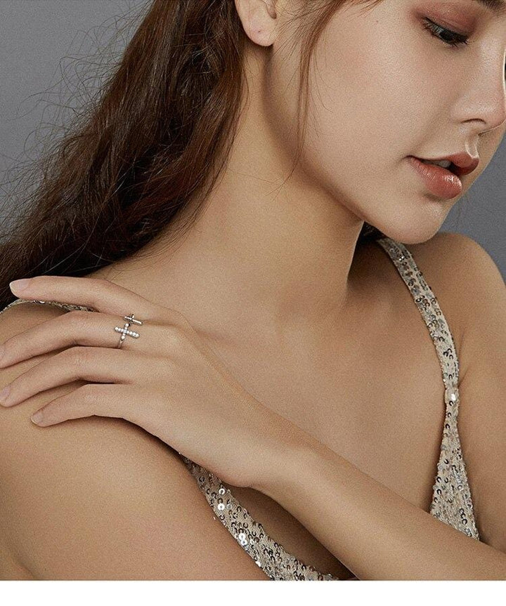 Christian Ring Duo Ring (Silver)