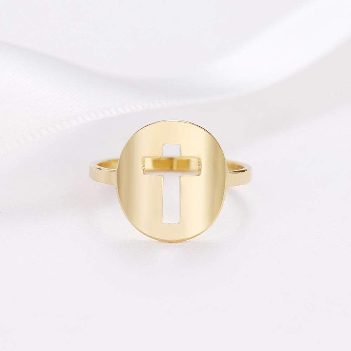 Christian Ring Hollowed
