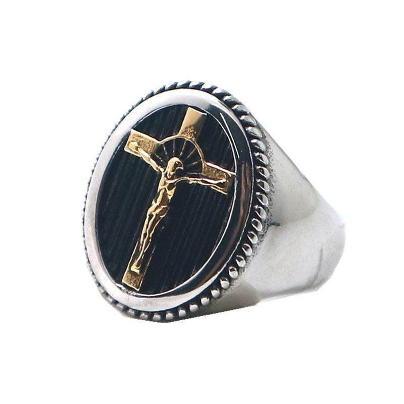 Christian Ring Crucifix