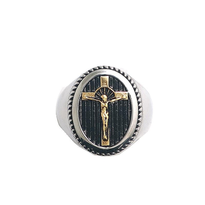 Christian Ring Crucifix