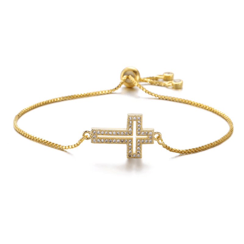 Women's Cross Bracelet Believe