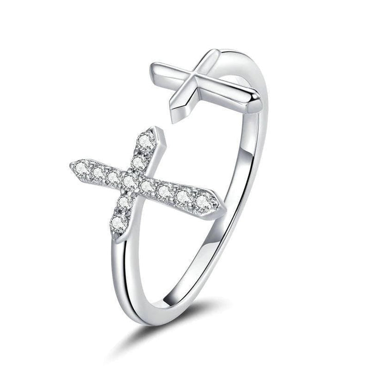 Christian Ring Duo Ring (Silver)