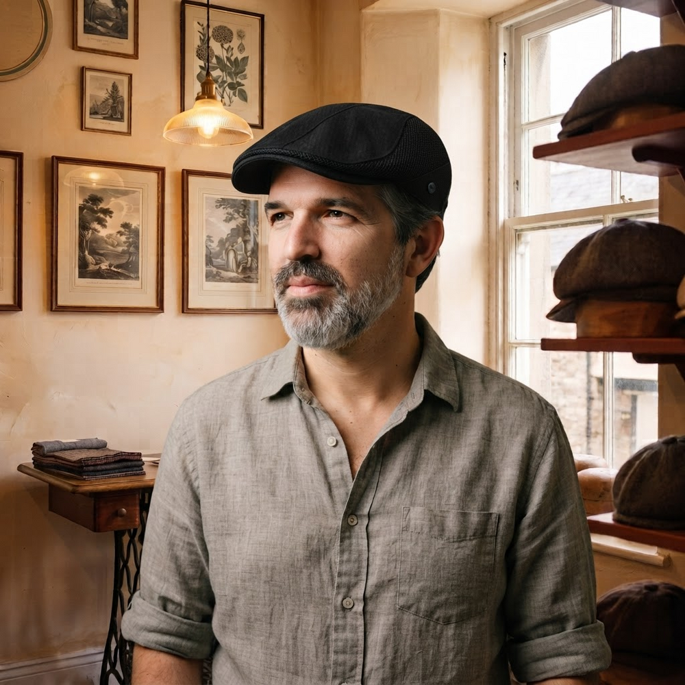 Frank's Caps — acrylic-mesh-flat-cap-harrisburg
