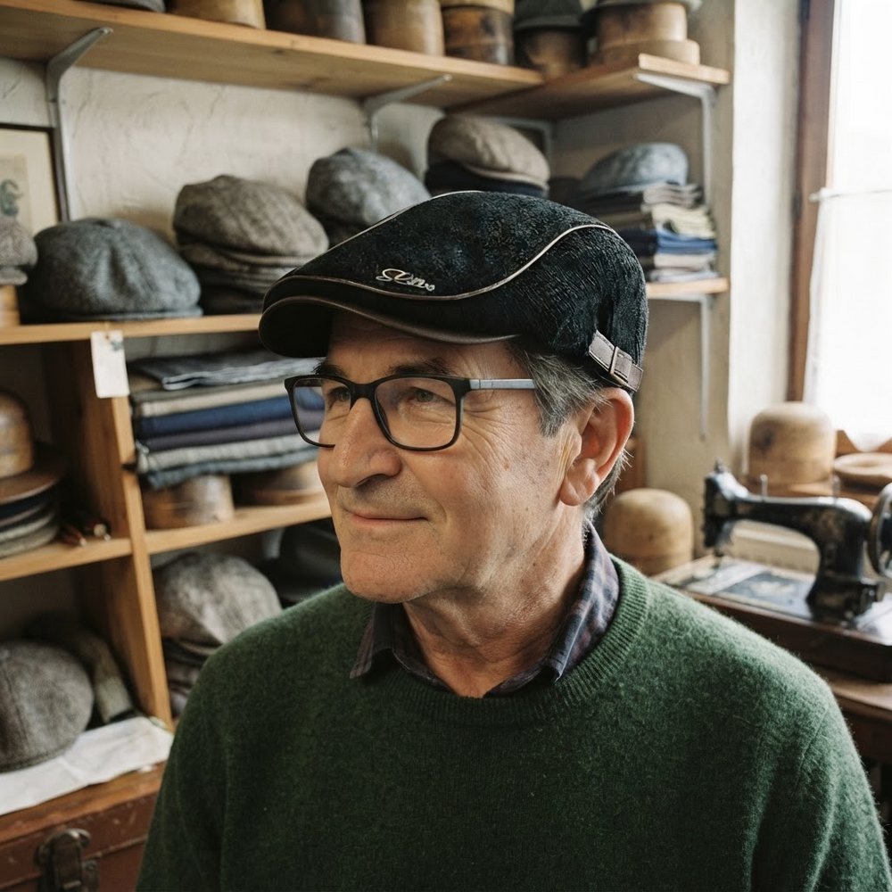 Frank's Caps — knitted-flat-cap-lisbon