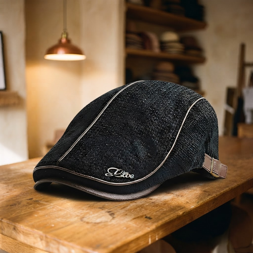 Frank's Caps — knitted-flat-cap-lisbon