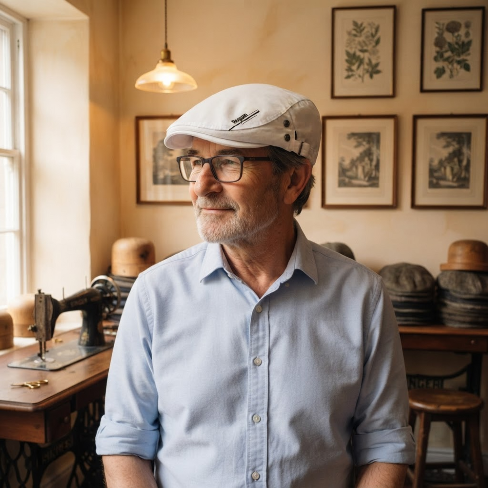 Frank's Caps — oxford-driver-cap-tifton