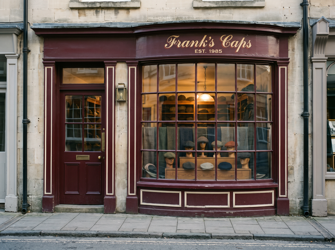 Frank's Caps storefront