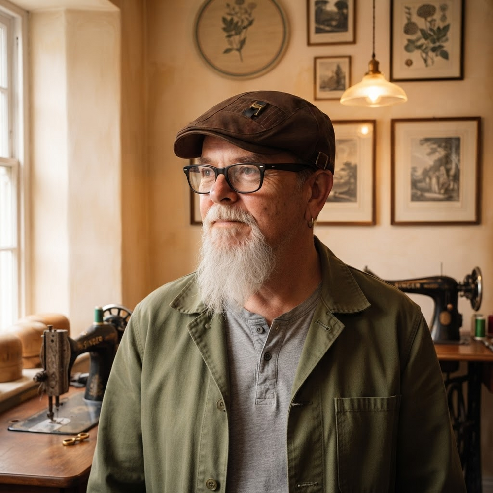 Frank's Caps — twill-cotton-flat-cap-hartford
