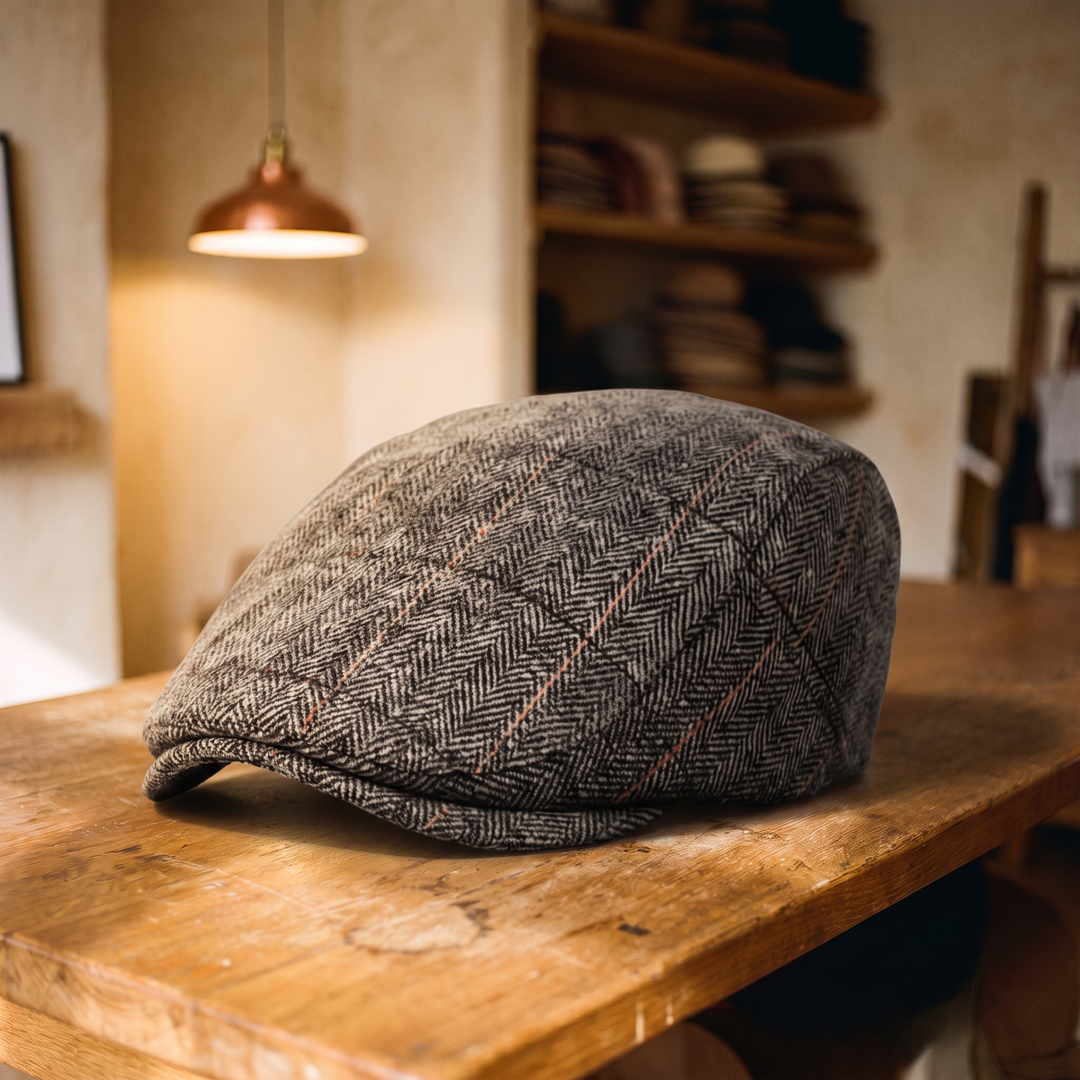 Frank's Caps — wool-blend-flat-cap-brussels