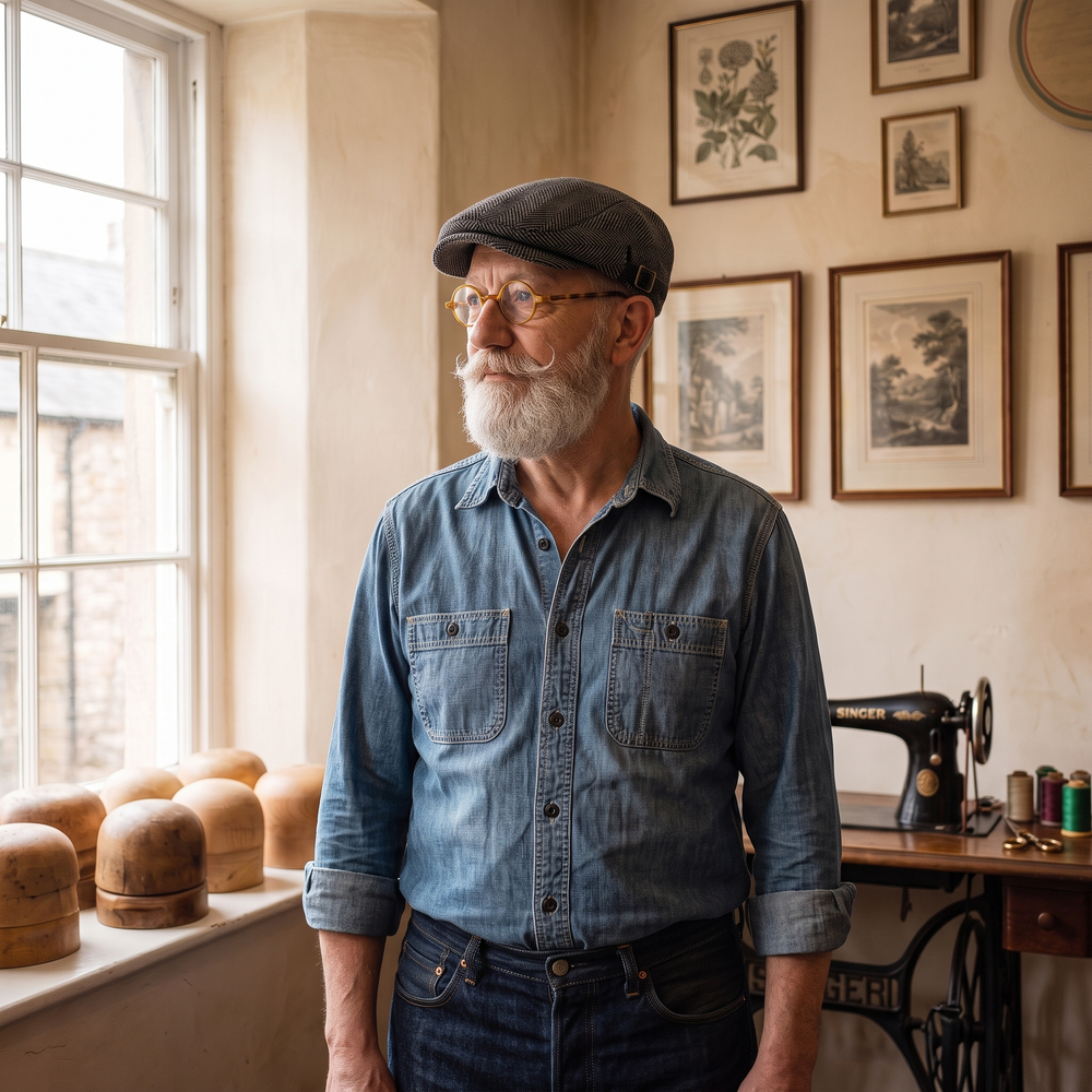 Frank's Caps — wool-flat-cap-dixon