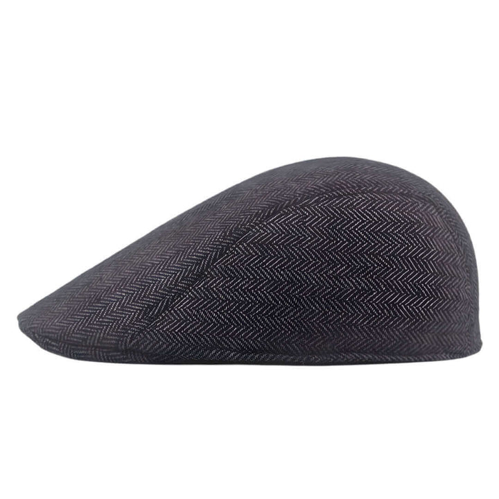 Herringbone Cotton Blend Cap | PUEBLO