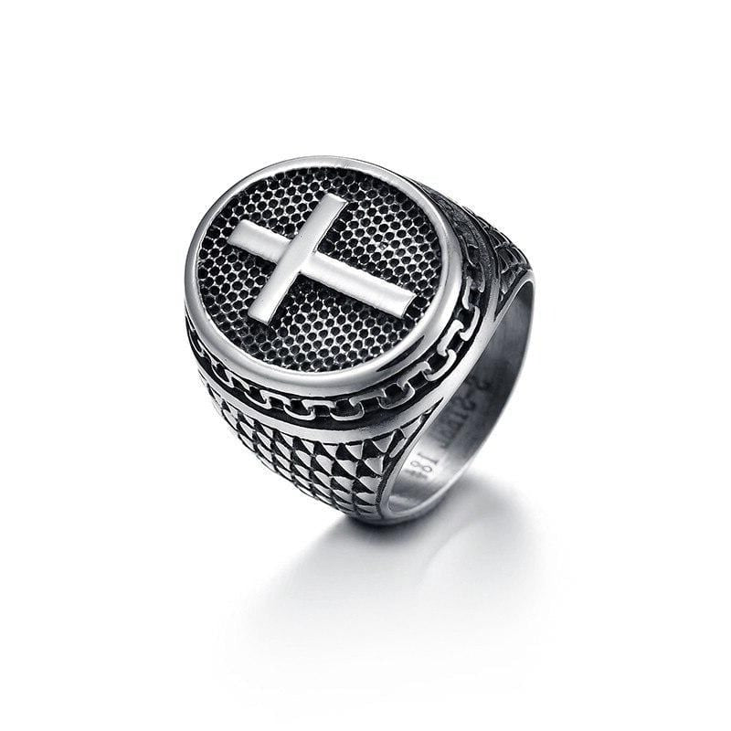 Christian Ring Men's Signet Ring