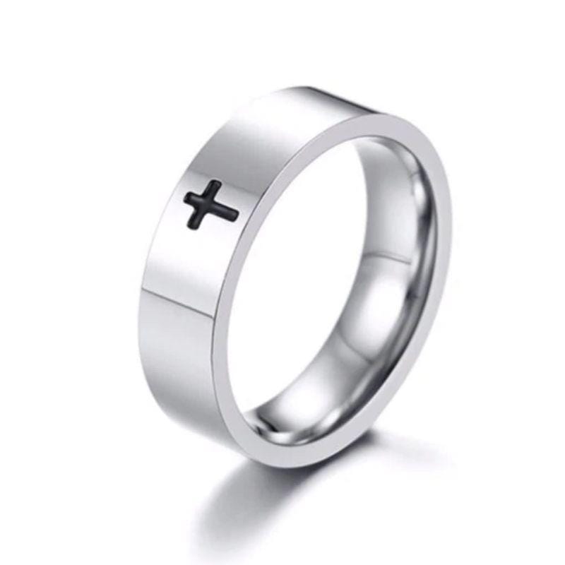 Christian Ring Stainless Steel